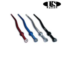 US-Racing Double Bend Short Shifter Aluminum Black (Civic/CRX 87-01/Del Sol/Integra) - #SS-CV88D-JM