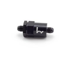 Black Inline Fuel Filter -6AN to -6AN (Universal) - #HYB-FIL-00-04