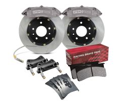 87.556.FU00.A1 - StopTech Competition Race Big Brake Kit by APP - Front - 282x25mm Straight Slotted - ST-43R Grey Anodized - #87.556.FU00.A1