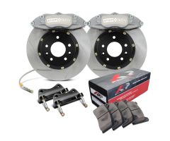 83.556.GV00.A1 - StopTech Competition Sport Big Brake Kit by APP - Front - 280x21mm Straight Slotted - ST-42R Grey Anodized - #83.556.GV00.A1